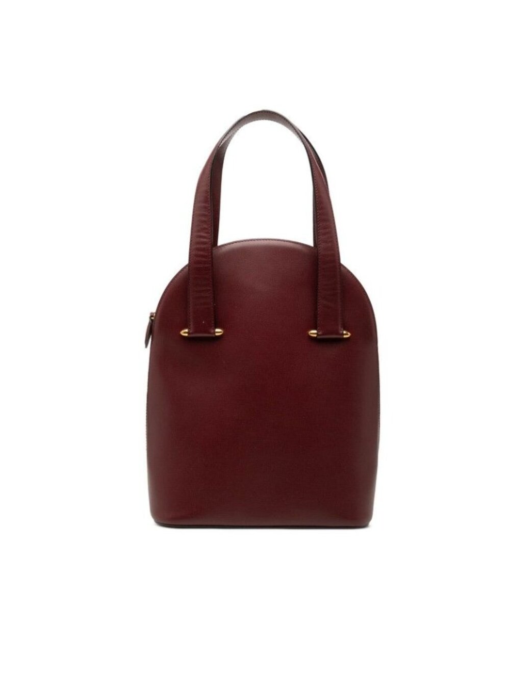 Cartier Must Line Handbag Bordeaux Wine Red Leather